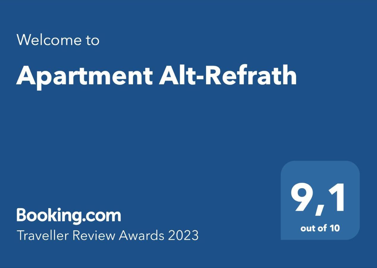 Apartment Alt-Refrath แบร์กิชกลัดบัค ภายนอก รูปภาพ